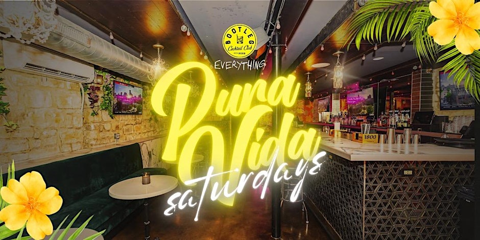 Pura Vida Saturdays 2 Floors of Music!